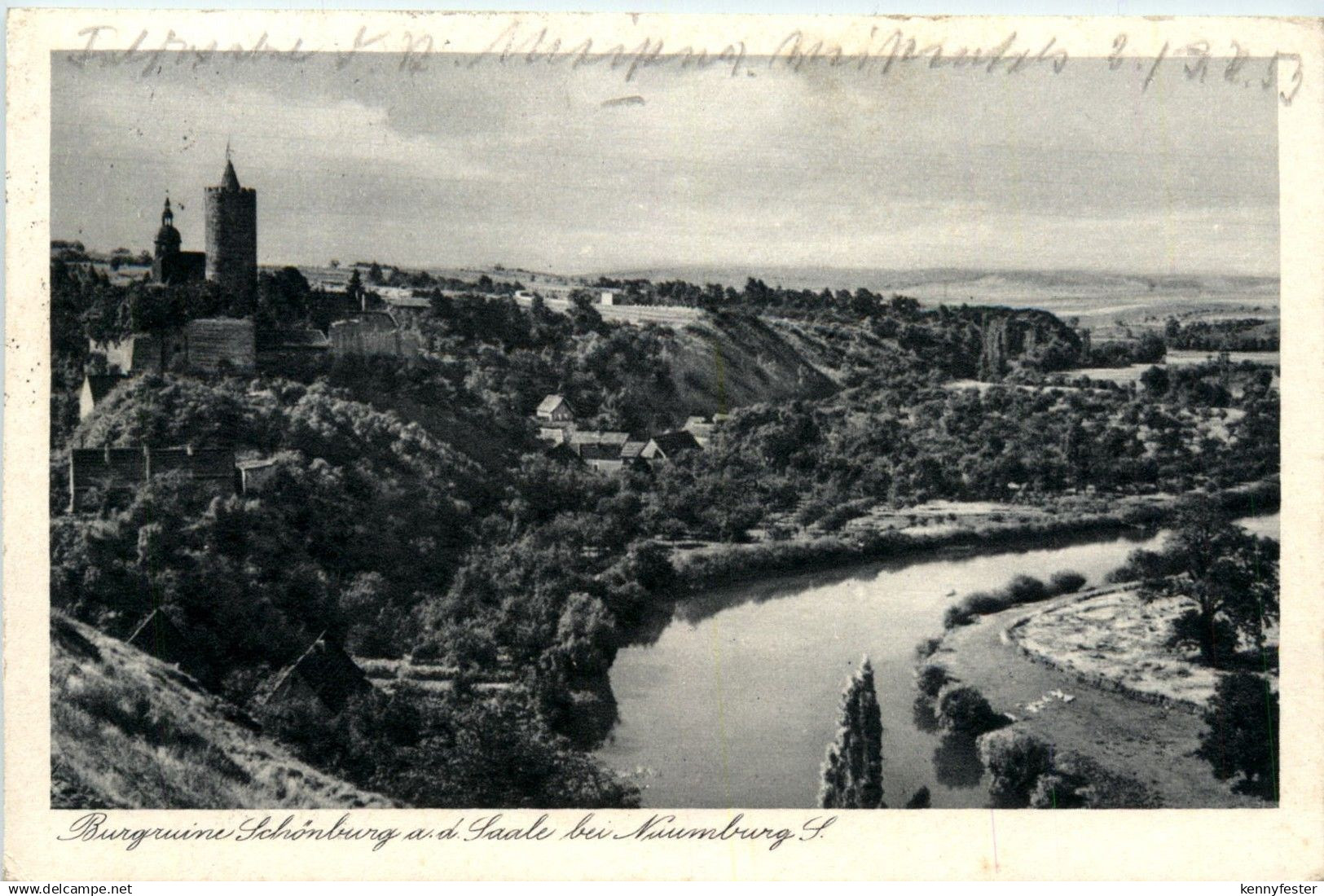 Naumburg/Saale - Burgruine Schönburg a.d. Saale