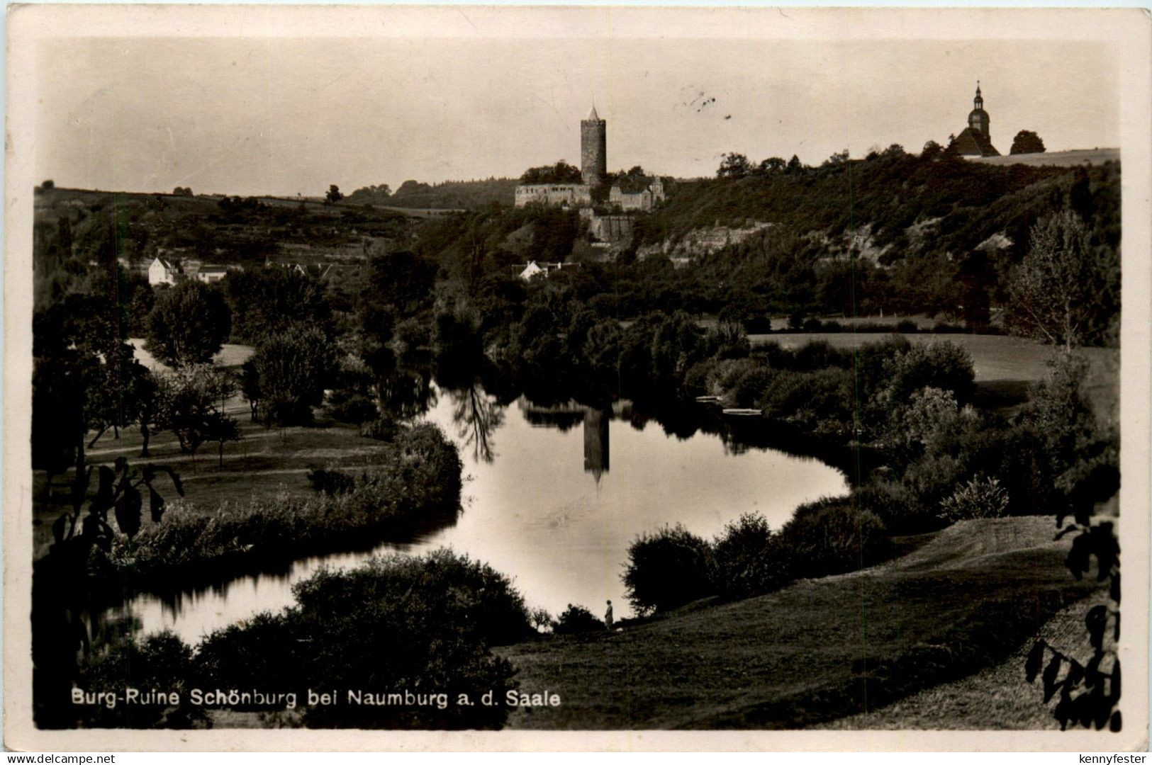 Naumburg/Saale - Burgruine Schönburg a.d. Saale