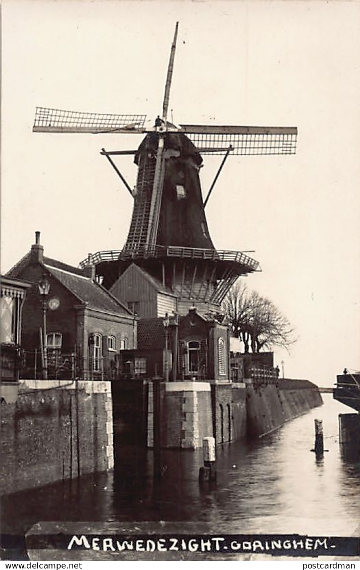 Nederland - GORINCHEM - Molen - Merwedezicht - FOTOKAARTE