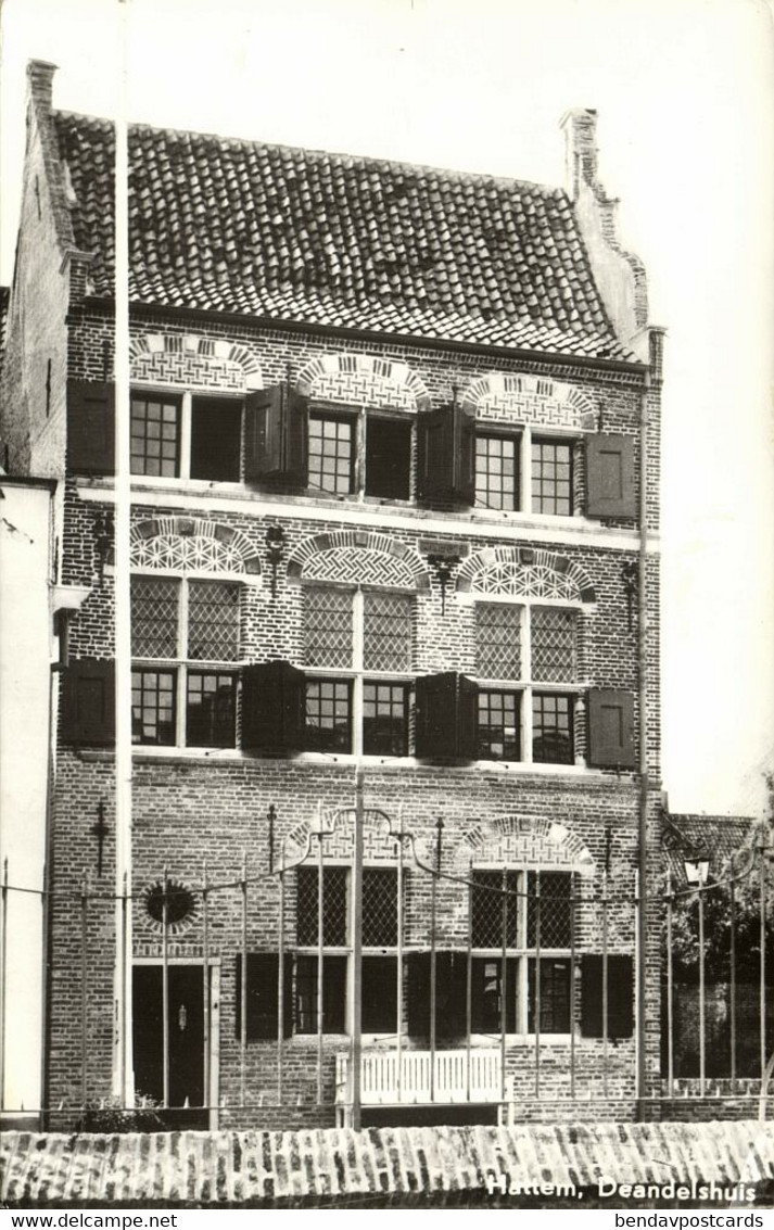 Nederland, HATTEM, Daendelshuis (1975) Ansichtkaart