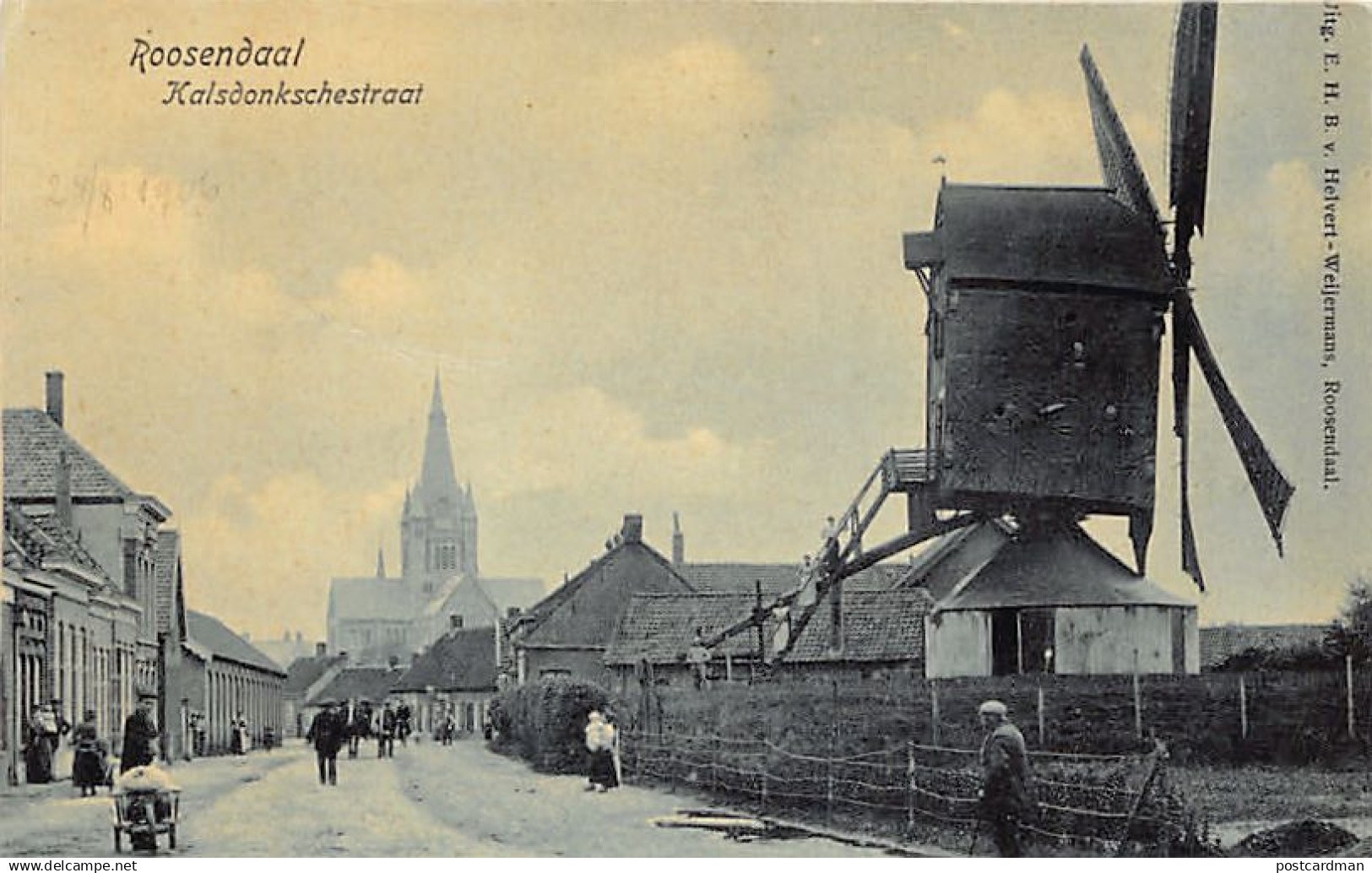 Nederland - ROOSENDAAL - Molen - Kalsdonkschestraat