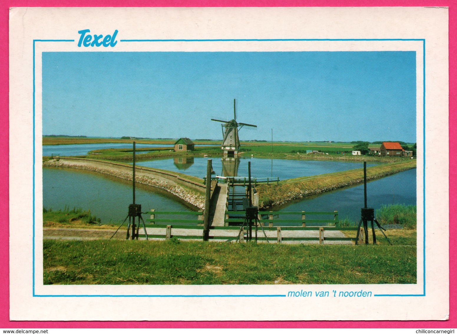 Nederland - Texel - Molen van' t noorden - Wipwatermolen - Moulin - Molen - Foto PIETER DE VRIES