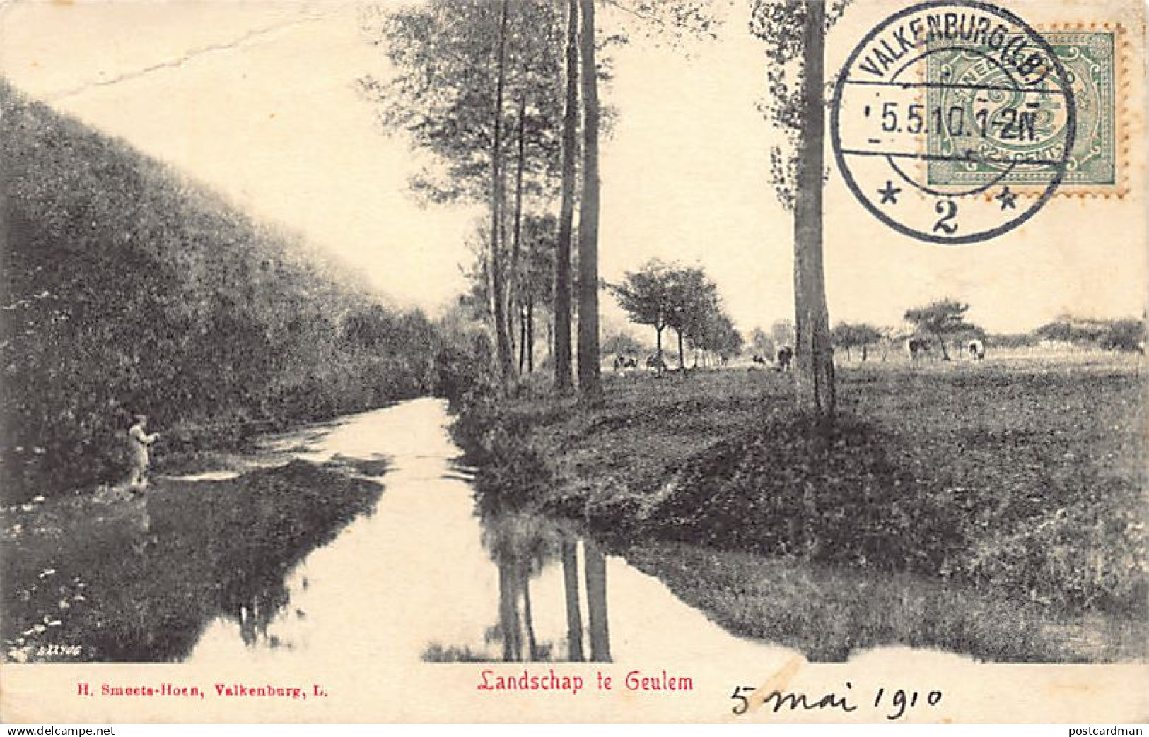 Nederland - VALKENBURG - Landschap te Geulem