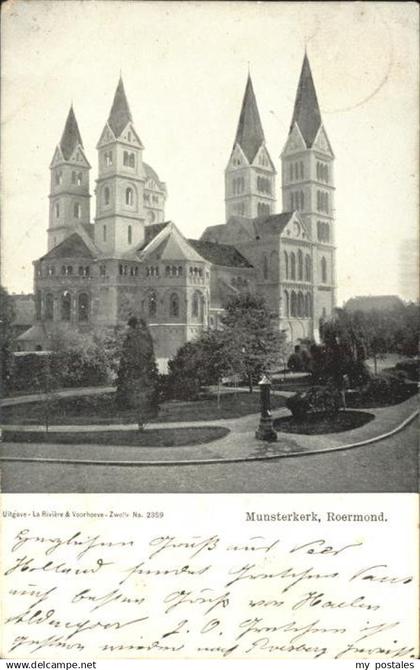 71319942 Roermond Munsterkerk Kirche