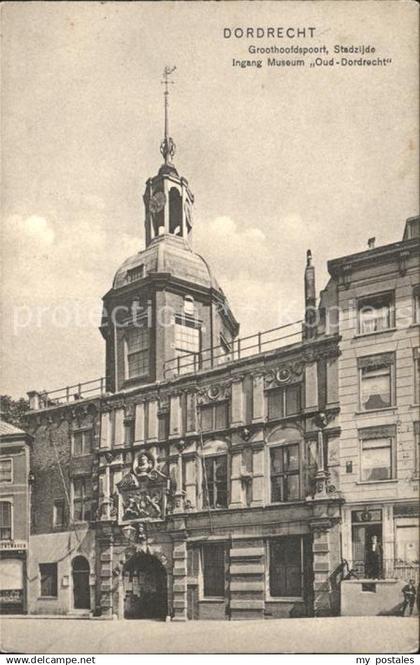 71898935 Dordrecht Groothoofdspoort Stadzije Museum Oud Dordrecht