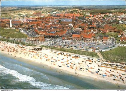 71901877 Egmond aan Zee Fliegeraufnahme Strand