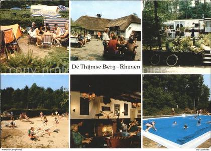 72037641 Rhenen Camping De Thijmse Berg Swimming Pool Kinderspielplatz