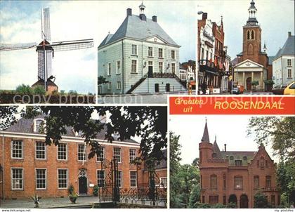 72326022 Roosendaal Windmuehle Kirche Schloss  Roosendaal