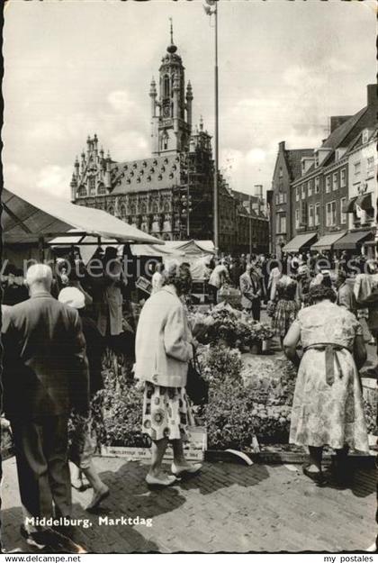 72470891 Middelburg Zeeland Marktdag Middelburg