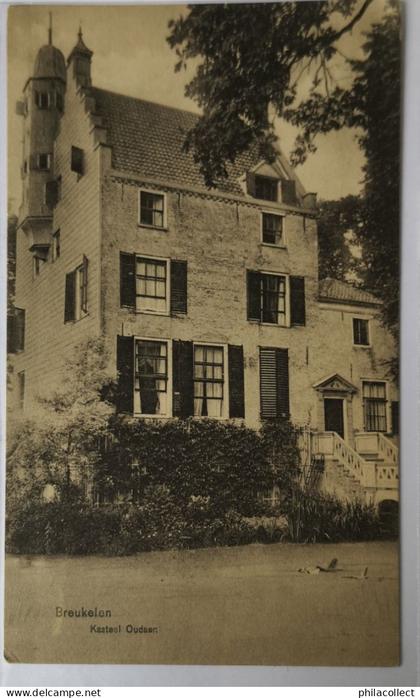 Breukelen (Utr.) Kasteel Oudaen 1915