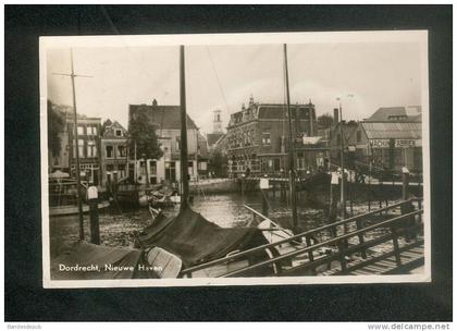 CPSM - Zuid Holland - DORDRECHT - Nieuwe Haven ( port  J.S.A. )