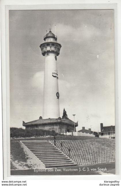 Egmond aan Zee postcard posted 1970 b200901