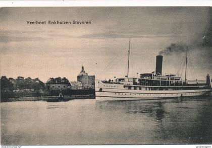 VEERBOOT    ENKHUIZEN  STAVOREN