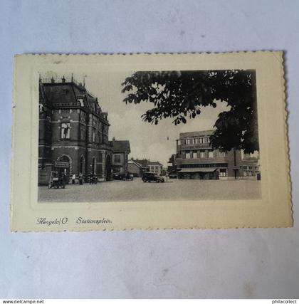 Hengelo (Ov.) Stationsplein (Hotel) 1939