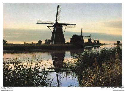 AOTP3-0186-PAYS-BAS - KINDERDIJK - poldermolens van het kinderdijk