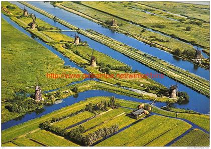 Panorama Molens Kinderdijk