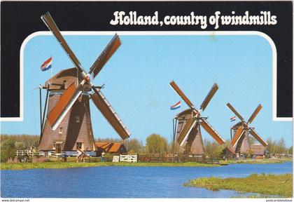 Holland, country of windmills - Leidschendam - & windmill