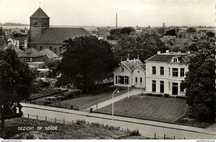 Nederland, NEEDE, Gezicht op Dorp (1962) Ansichtkaart