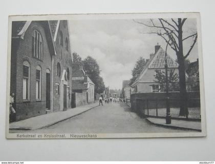 Carte postale  , Briefkaart , Nieuweschans  1932