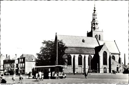 CPA Zevenbergen Nordbrabant, Herv. Kerk, Ortspartie, Pavillon