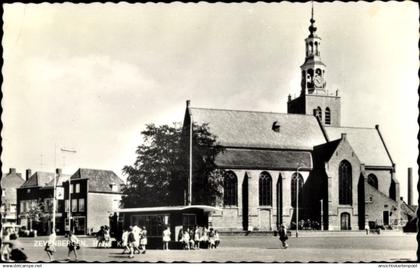 CPA Zevenbergen Nordbrabant, Herv. Kerk, Ortspartie, Pavillon