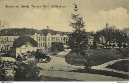 Nederland, RENKUM, Sanatorium Oranje Nassau's Oord (1927) Ansichtkaart