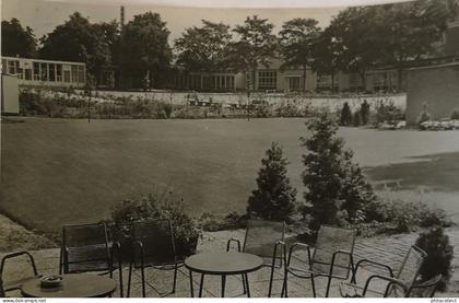 Uden (N-Br.) College van het Heilige Kruis - Tuin en Speelplaats gelopen 1979 kaart ouder