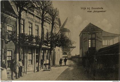 Wijk bij Duurstede (Utr.) Hotel Schippershuis (Molen) 1915