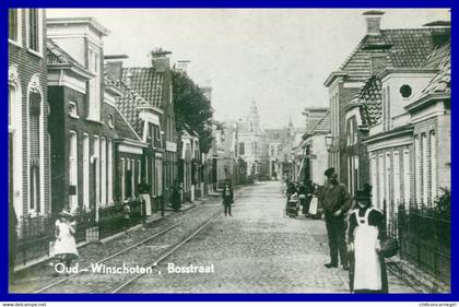 OUD WINSCHOTEN - Bosstraat - Animée - Uitgave A. NIEBORG