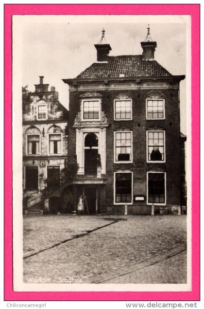 Workum - Stadhuis - 1915 - DRG