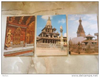 Nepal   3 postcards      D79057