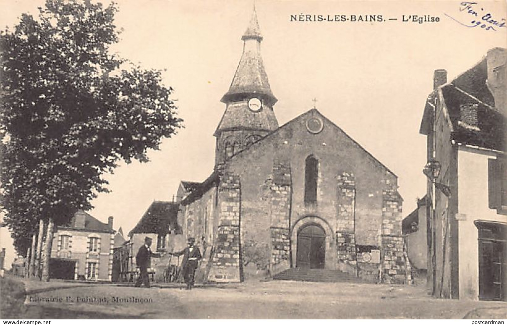 Néris-les-Bains (03) L'église - Ed. F. Pointud