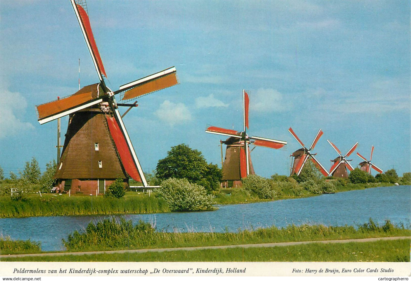 Netherlands Kinderdijk Molens