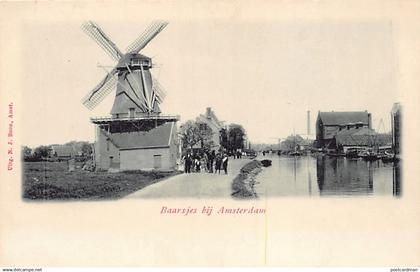 Nederland - AMSTERDAM - Molen - Baarsjes bij Amsterdam