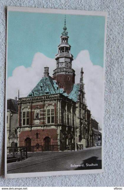 G192, Cpsm 1956, Bolsward, Stadhuis, Pyas Bas, Hollande