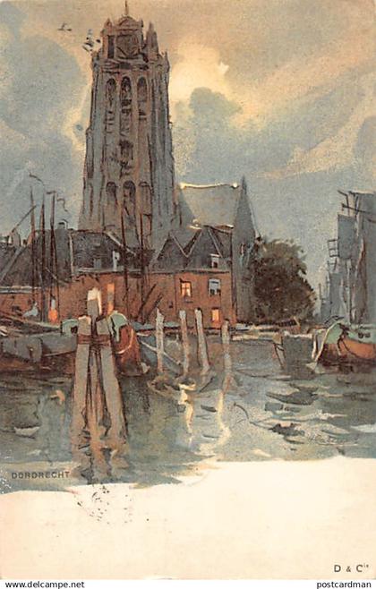 DORDRECHT - Grote Kerk - Kunstenaar - Uitg. D. & Cie