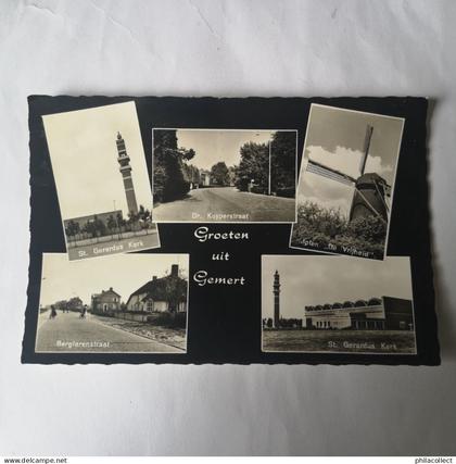 Gemert (N-Br.) Groeten uit oa Molen 1963