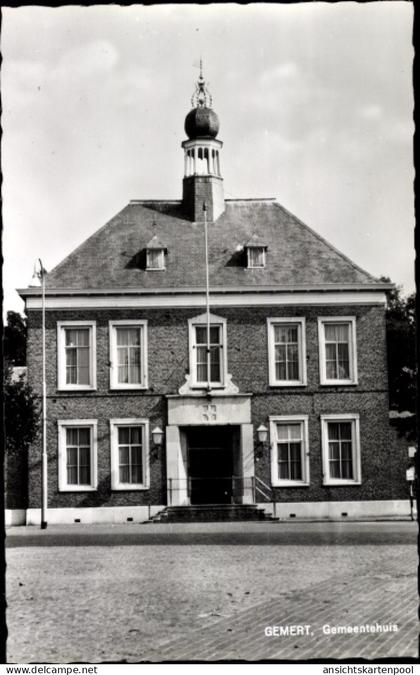 CPA Gemert Bakel Nordbrabant Niederlande, Gemeentehuis