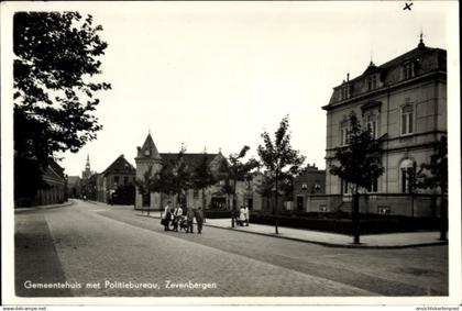 CPA Zevenbergen Nordbrabant, Gemeentehuis met Politiebureau