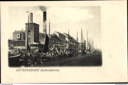 CPA Zevenbergen Nordbrabant, Suikerfabriek