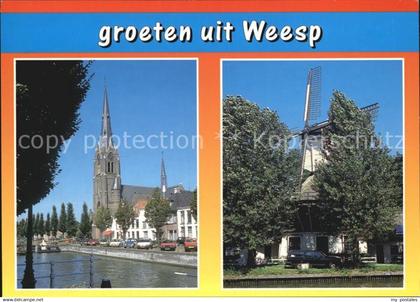 72472654 Weesp Kirche Windmuehle