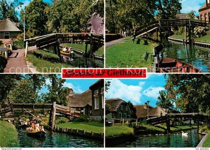 73063985 Giethoorn Bootspartien im Spreewald Giethoorn