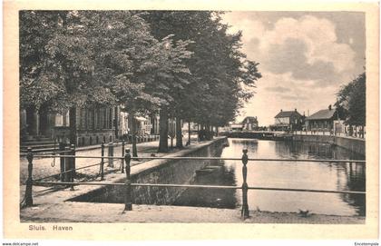 CPA - Carte Postale - Pays Bas- Sluis Haven VM44455