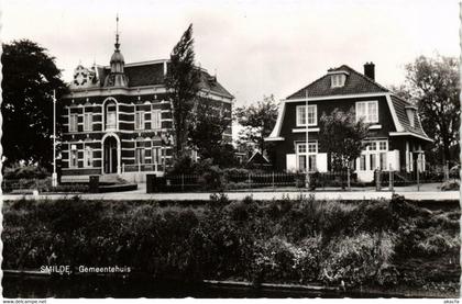 CPA AK Smilde Gemeentehuis NETHERLANDS (728990)