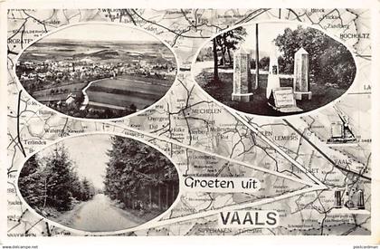 VAALS (LI) De drie grenzen - Uitg. Gebr. Simons