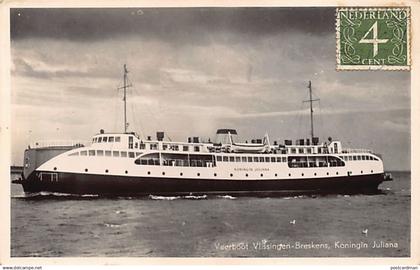 VLISSINGEN - BRESKENS (ZE) Veerboot Koningin Juliana