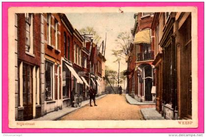 Weesp - Slijkstraat - Animée - J.H. VORSELMAN - E. & B. - Colorisée