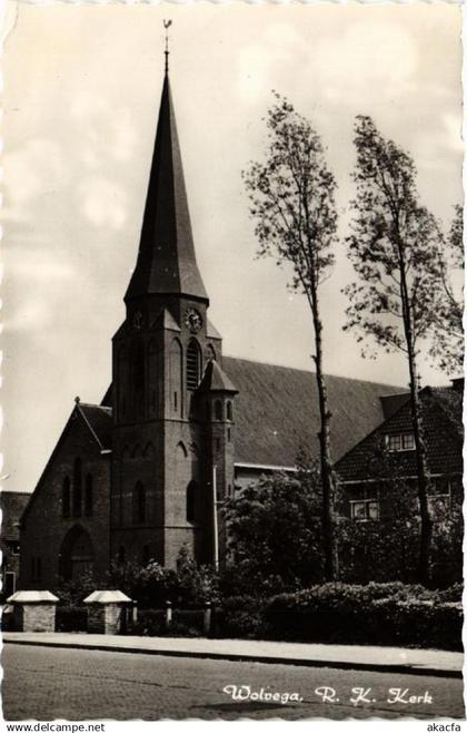 CPA AK WOLVEGA R.K. Kerk NETHERLANDS (604630)