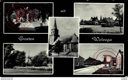 GROETEN UIT WOLVEGA    Friesland  HOLLAND HOLANDA NETHERLANDS