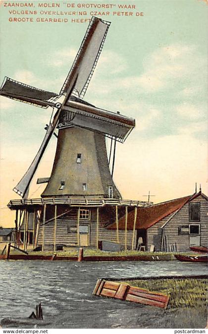 ZAANDAM (NH) Molen de Grotvorst - Uitg. Schaefer